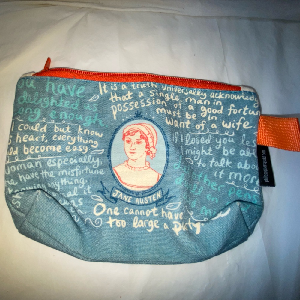 Jane Austen make up bag